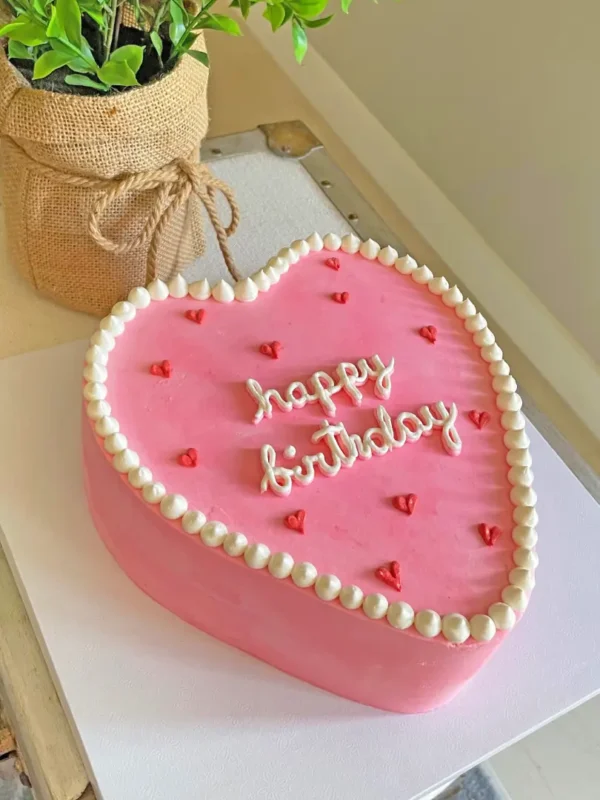 heart shape custom cakes miami