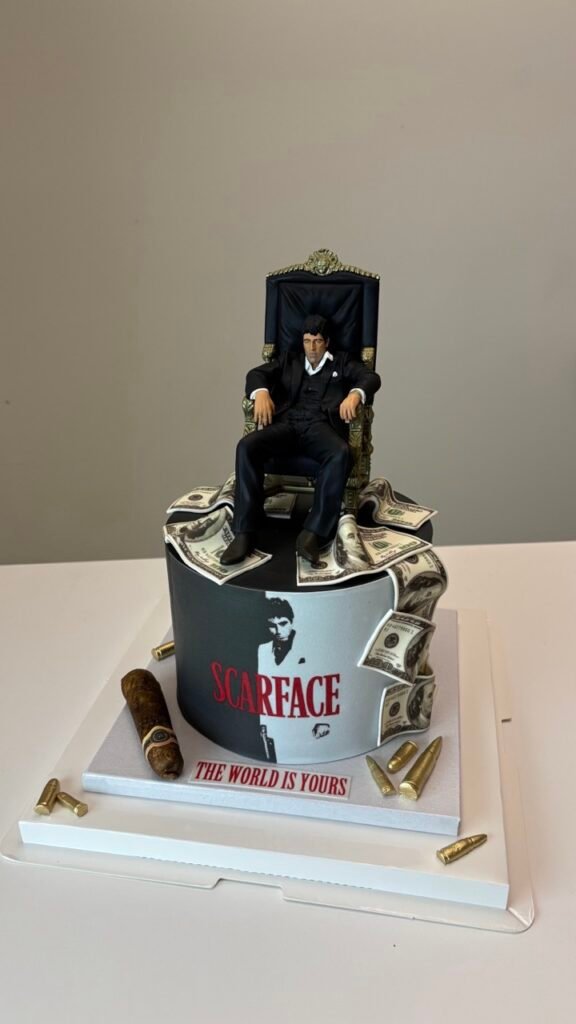 isa's cakes designer scareface cake